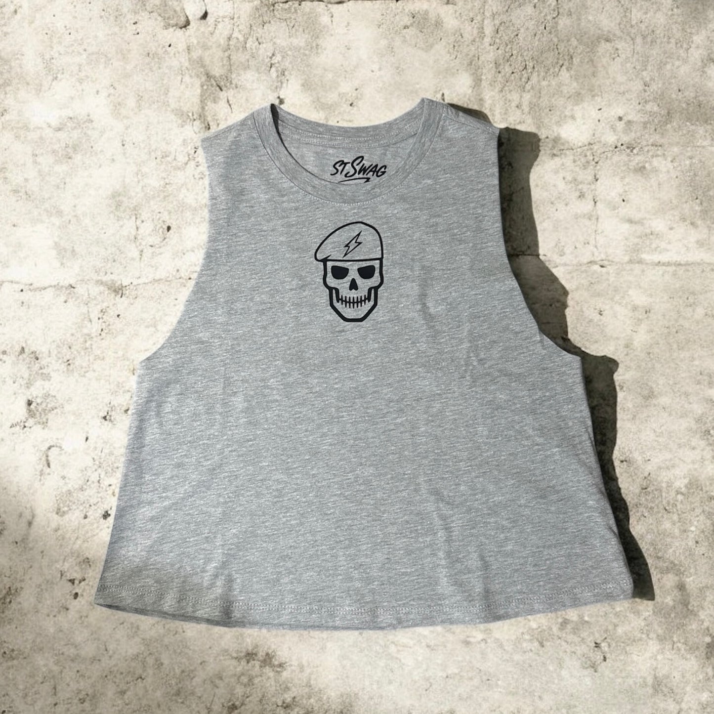 Women’s Racerback Crop Tank