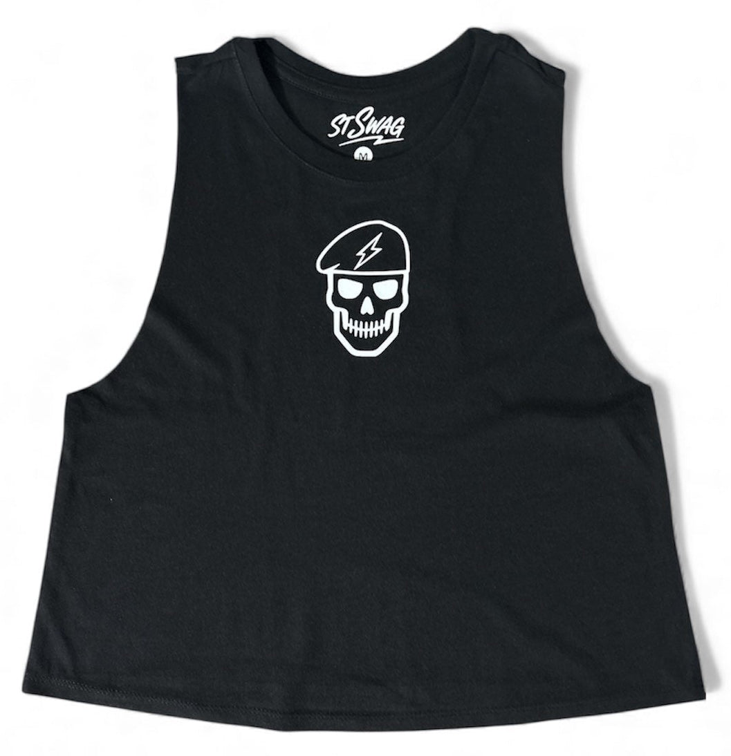 Women’s Racerback Crop Tank