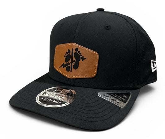 Leather Patch Hat - ST w/Dagger